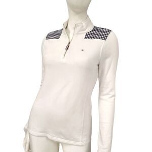 Tommy Hilfiger White Pullover Sweatshirt size XS
